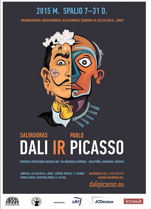 Vilniuje – legendinių Ispanijos menininkų S. Dali ir P. Picasso darbai