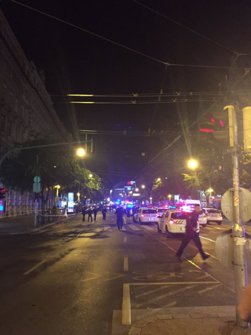 Vengrijos sostinėje nugriaudėjo sprogimas, sužeisti du policininkai