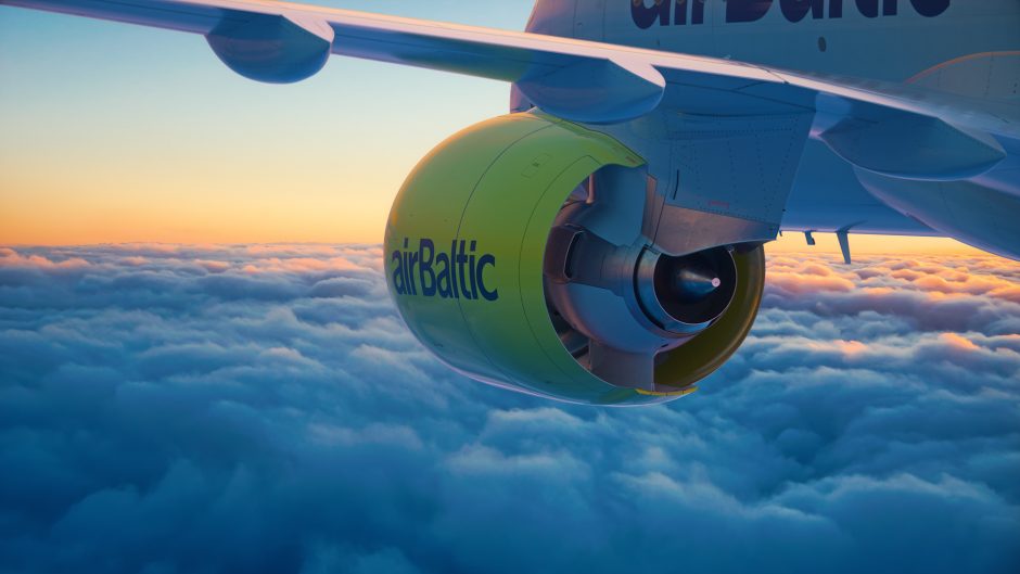 „airBaltic“ iš Vilniaus į Paryžių ir Miuncheną skraidins visus metus