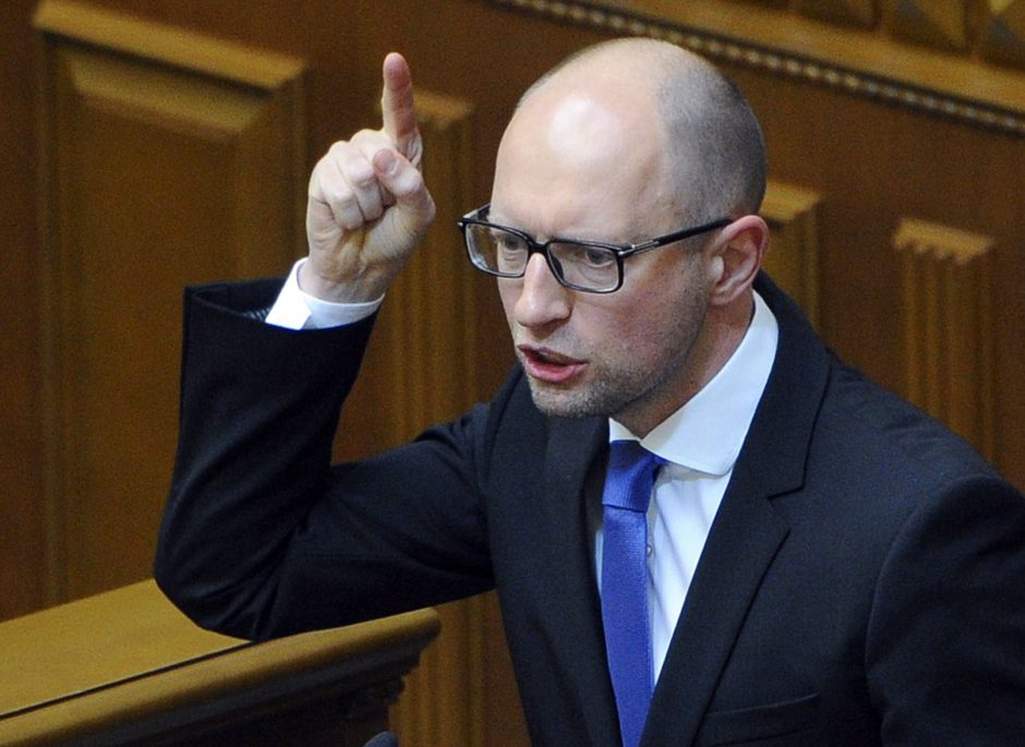 Ukrainos premjeras perspėja: Rusija gali mėginti destabilizuoti parlamento rinkimus
