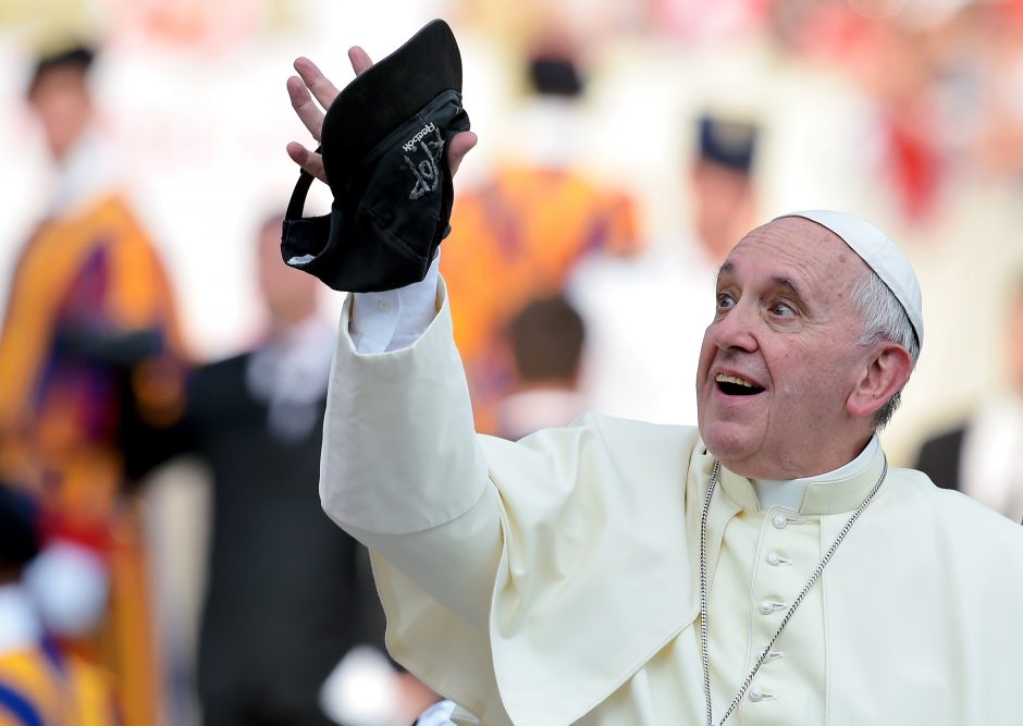 Popiežius ragina krikščionis užmiršti tarpusavio nesutarimus