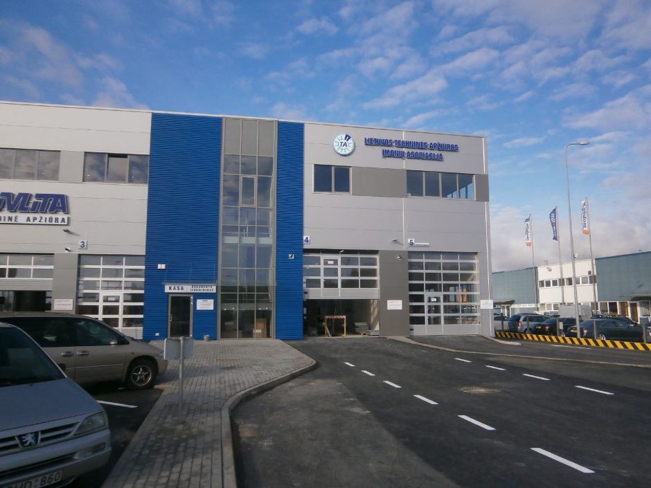 Sostinėje – naujas automobilių techninės apžiūros centras