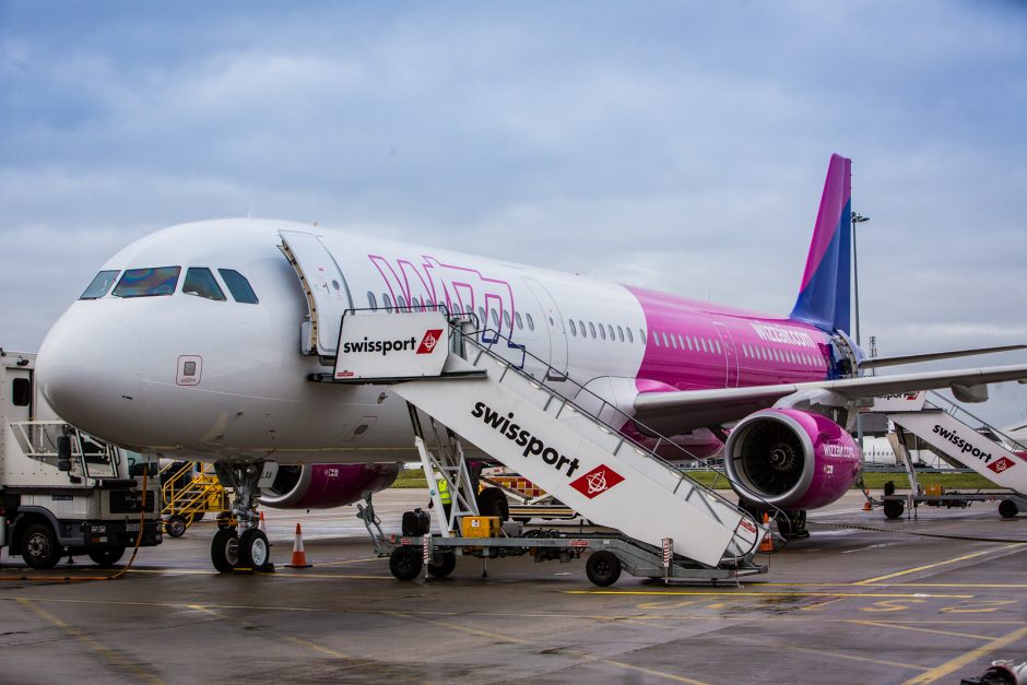 „Wizz Air“ skraidins naujais „Airbus“ orlaiviais