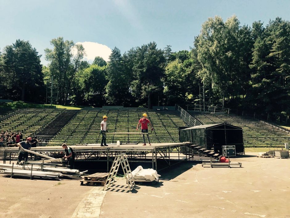 Vilniaus Kalnų parkas jau ruošiasi festivaliui „Summer In The City“