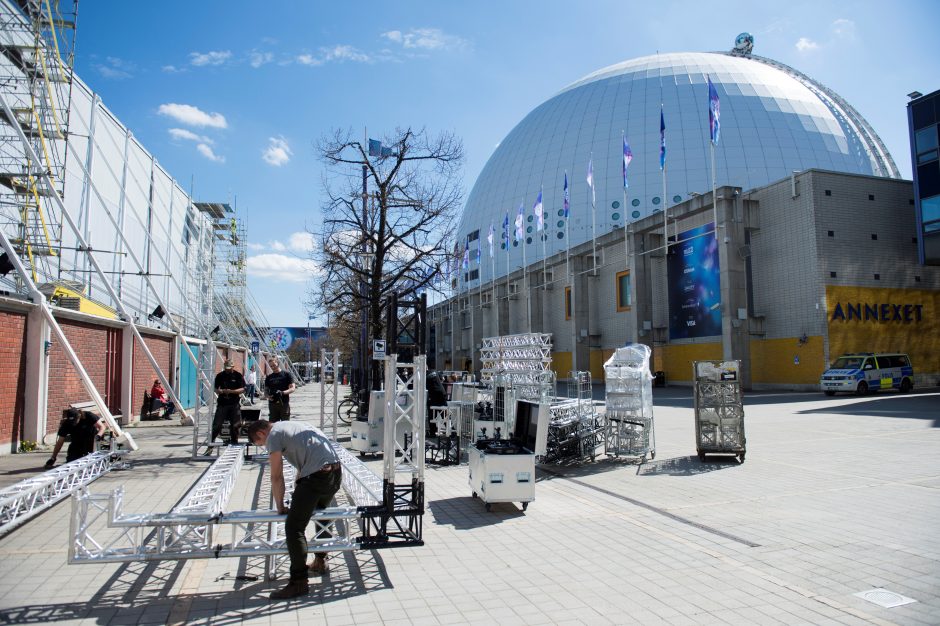 Stokholme intensyviai ruošiamasi „Eurovizijai“