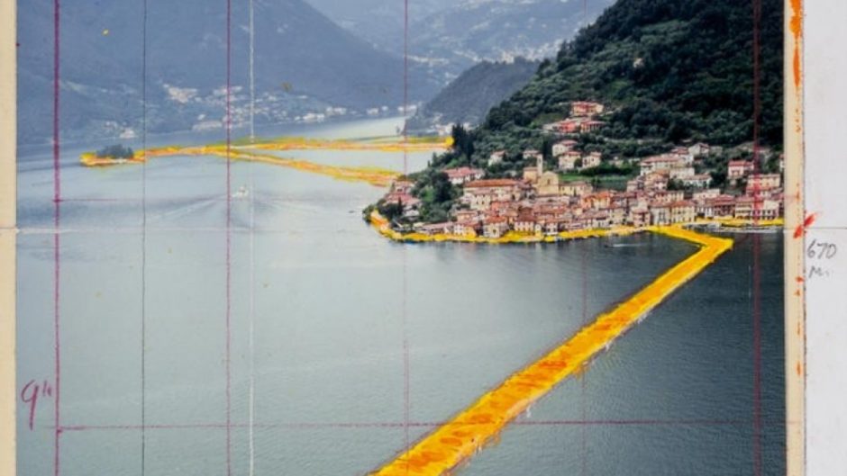 Naujausias italų menininko kūrinys suteikia galimybę vaikščioti vandeniu 