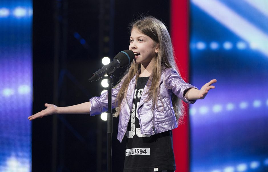 „Lietuvos talentuose“ devynmetė paliko I. Balsytę be amo: aš neturiu žodžių