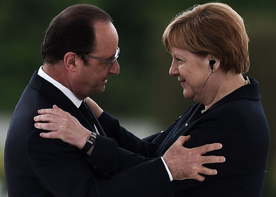 F. Hollande'as: po „Brexit“ vadovavimą turėtų perimti Prancūzija ir Vokietija 