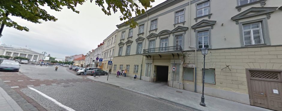 Istoriniuose Pacų rūmuose Vilniuje iškils aukščiausios klasės viešbutis