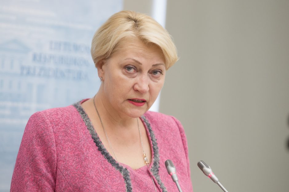 Ministrė R. Budbergytė – prieš PVM lengvatas maisto produktams