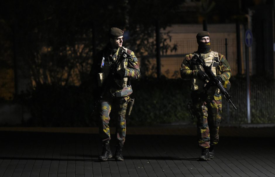 Per antiteroristinę operaciją Belgijoje sulaikyti du asmenys