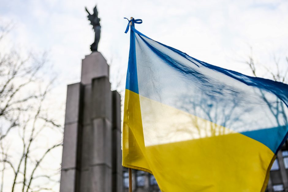 Kauniečiai gedi kartu su Ukraina