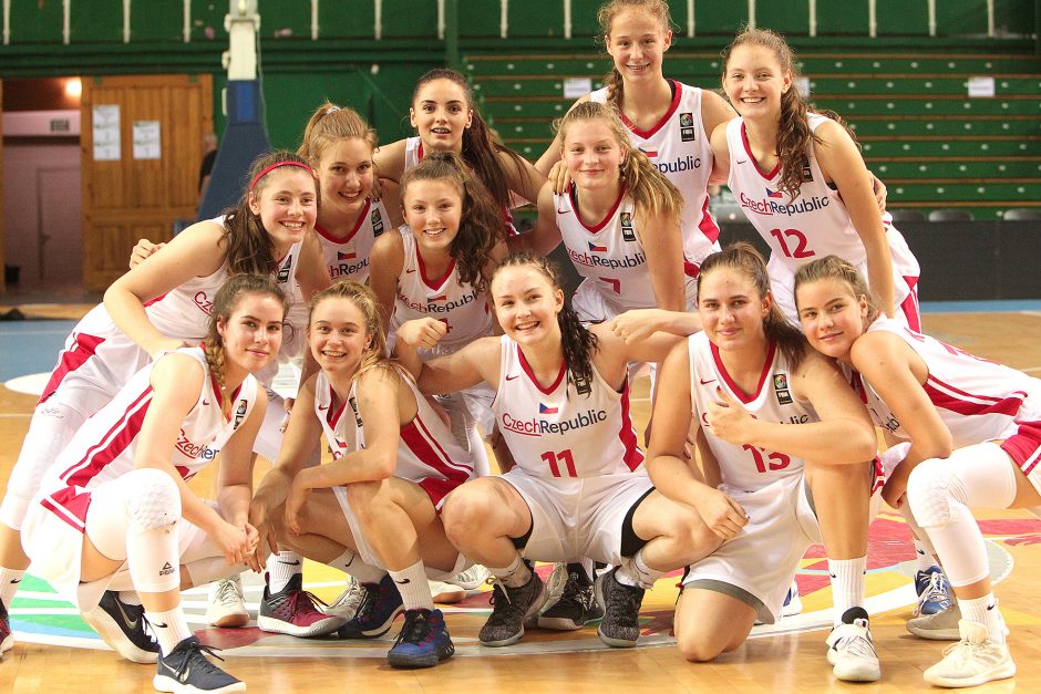 Čekija – Nyderlandai 64:54. Merginų U16 EČ