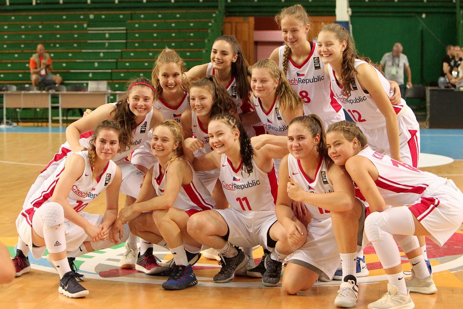 Čekija – Nyderlandai 64:54. Merginų U16 EČ