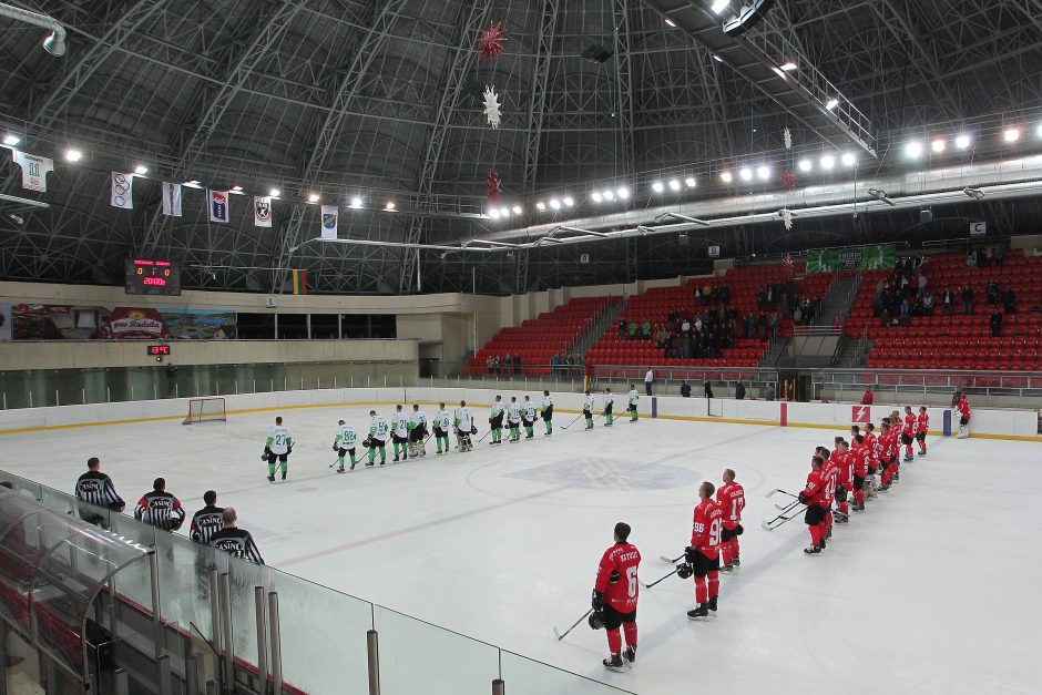 „Kaunas Hockey“ ledo ritulininkai nusileido čempionams