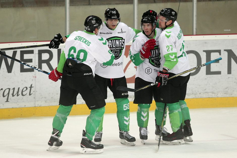 „Kaunas Hockey“ ledo ritulininkai nusileido čempionams