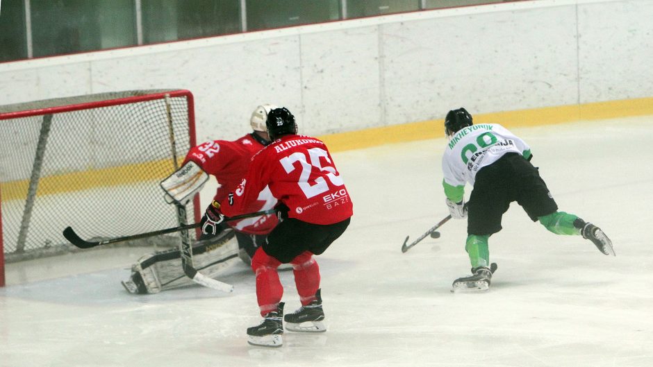 „Kaunas Hockey“ ledo ritulininkai nusileido čempionams