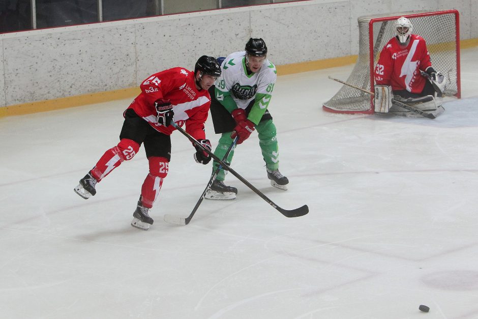 „Kaunas Hockey“ ledo ritulininkai nusileido čempionams