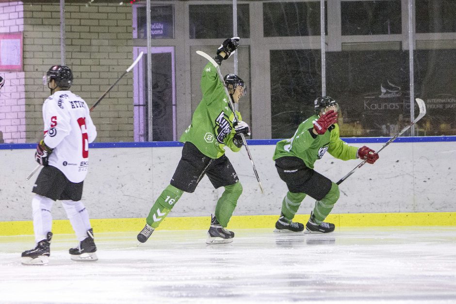 „Kaunas Hockey“ ledo ritulininkai vėl pralaimėjo „Energijai“