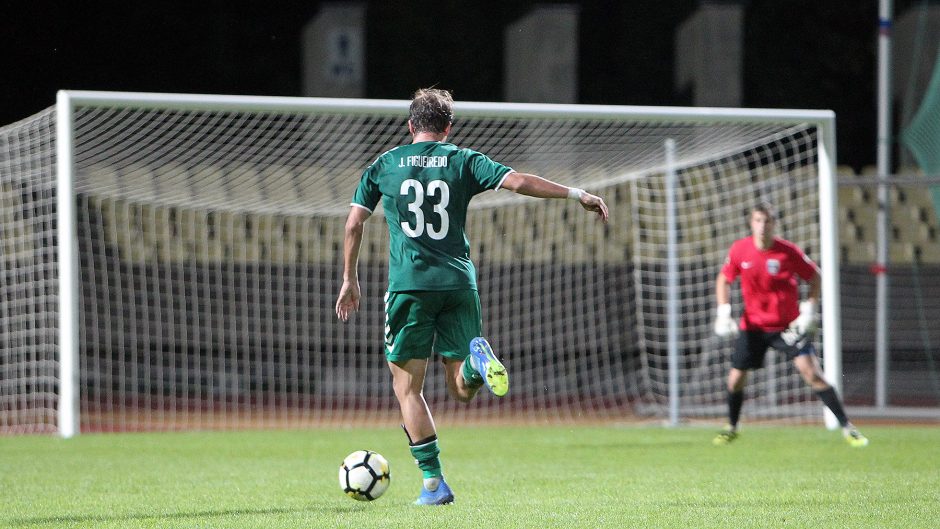 „Kauno Žalgiris“ įveikė „Palangą“ ir iškopė į LFF taurės pusfinalį