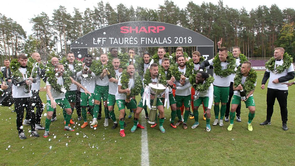 LFF taurę iškovojo „Žalgirio“ futbolininkai