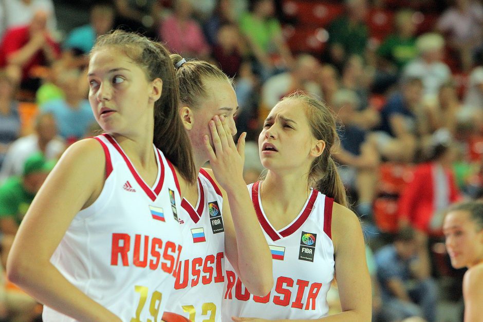 Lietuva – Rusija 49:66. Merginų U16 EČ