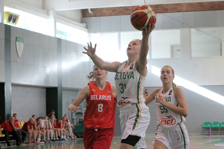 Kontrolinės. Lietuva U16 – Baltarusija U16 79:51