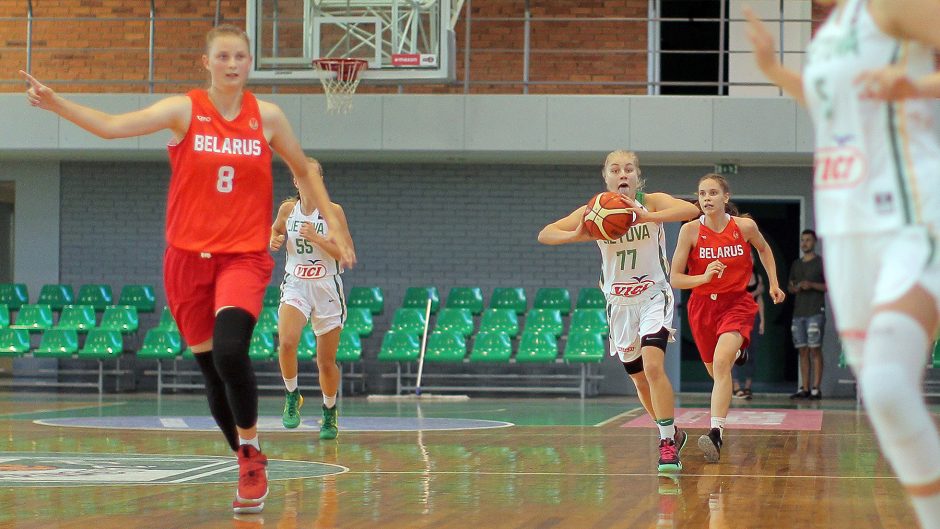 Kontrolinės. Lietuva U16 – Baltarusija U16 79:51