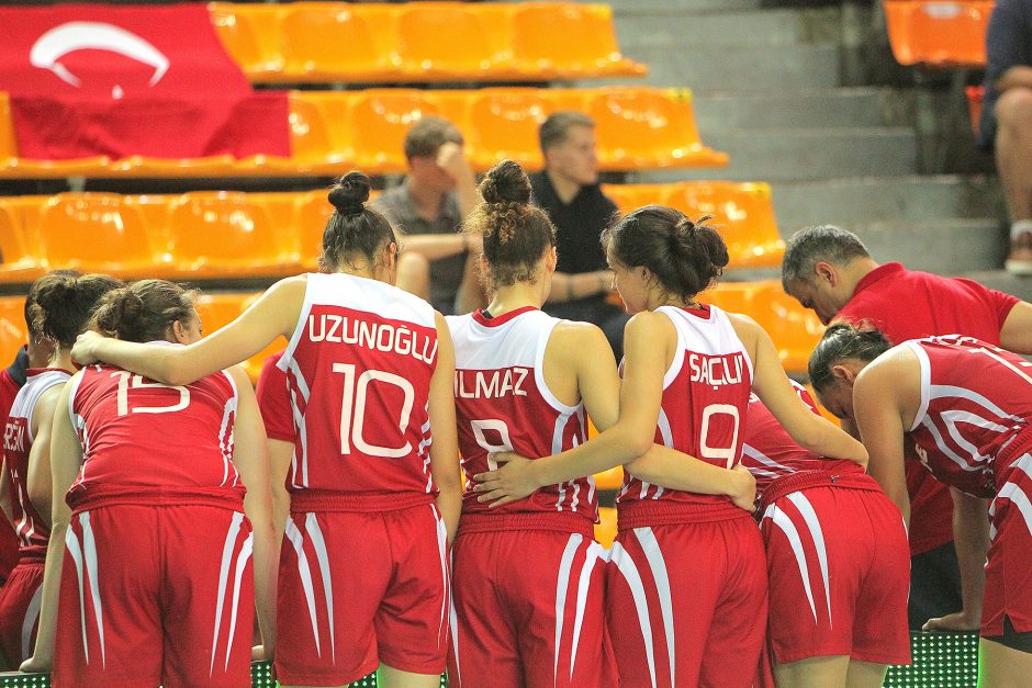 Prancūzija – Turkija 63:53. Merginų U16 EČ