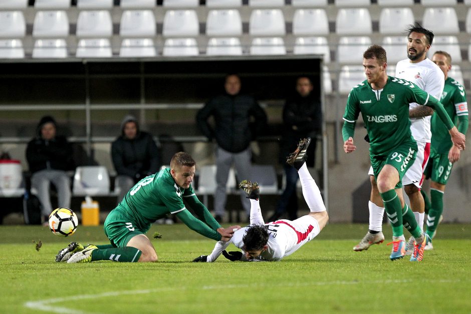 „Sūduva“ ir „Žalgiris“ A lygoje iškovojo pergales