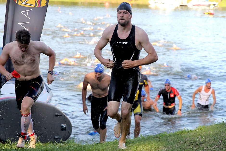 Pirmajame Kauno triatlone susirinko beveik 150 dalyvių