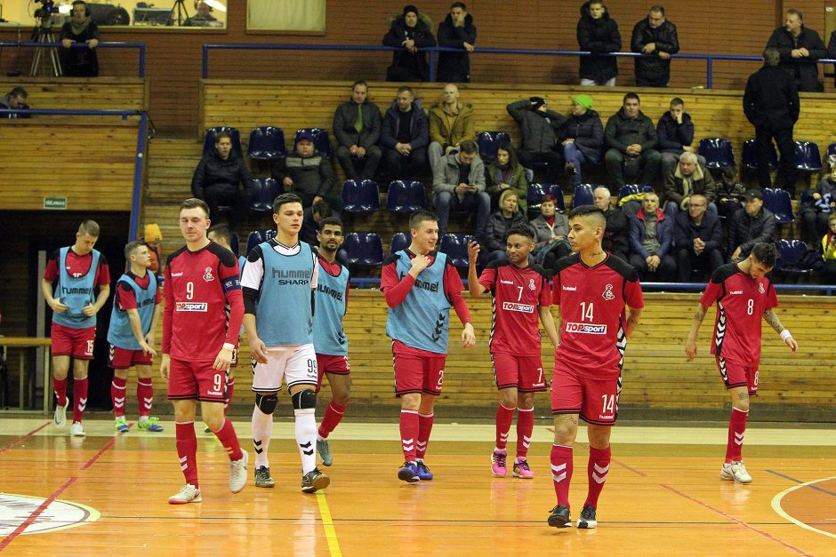 Futsalo A lyga: „Vytis“ – „Akmenė“ 5:2