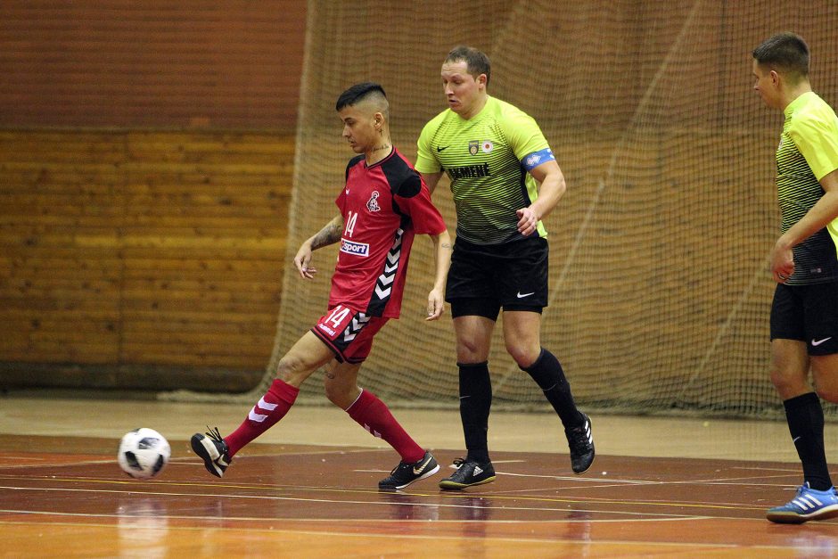 Futsalo A lyga: „Vytis“ – „Akmenė“ 5:2