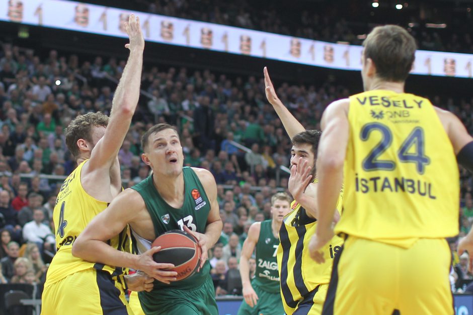 Eurolyga: „Žalgiris“ – „Fenerbachce“ 75:82