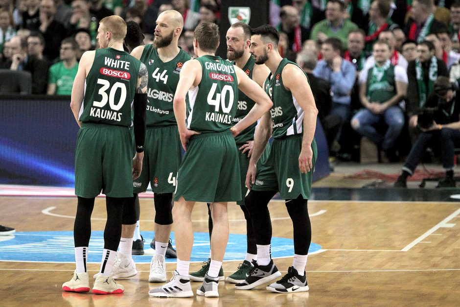 „Žalgiris“ be vargo sudorojo Eurolygos autsaiderius