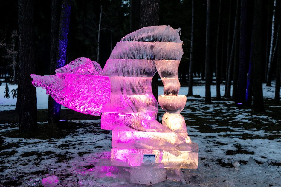 Ledo skulptūrų ir šviesų festivalis „Pasaka“
