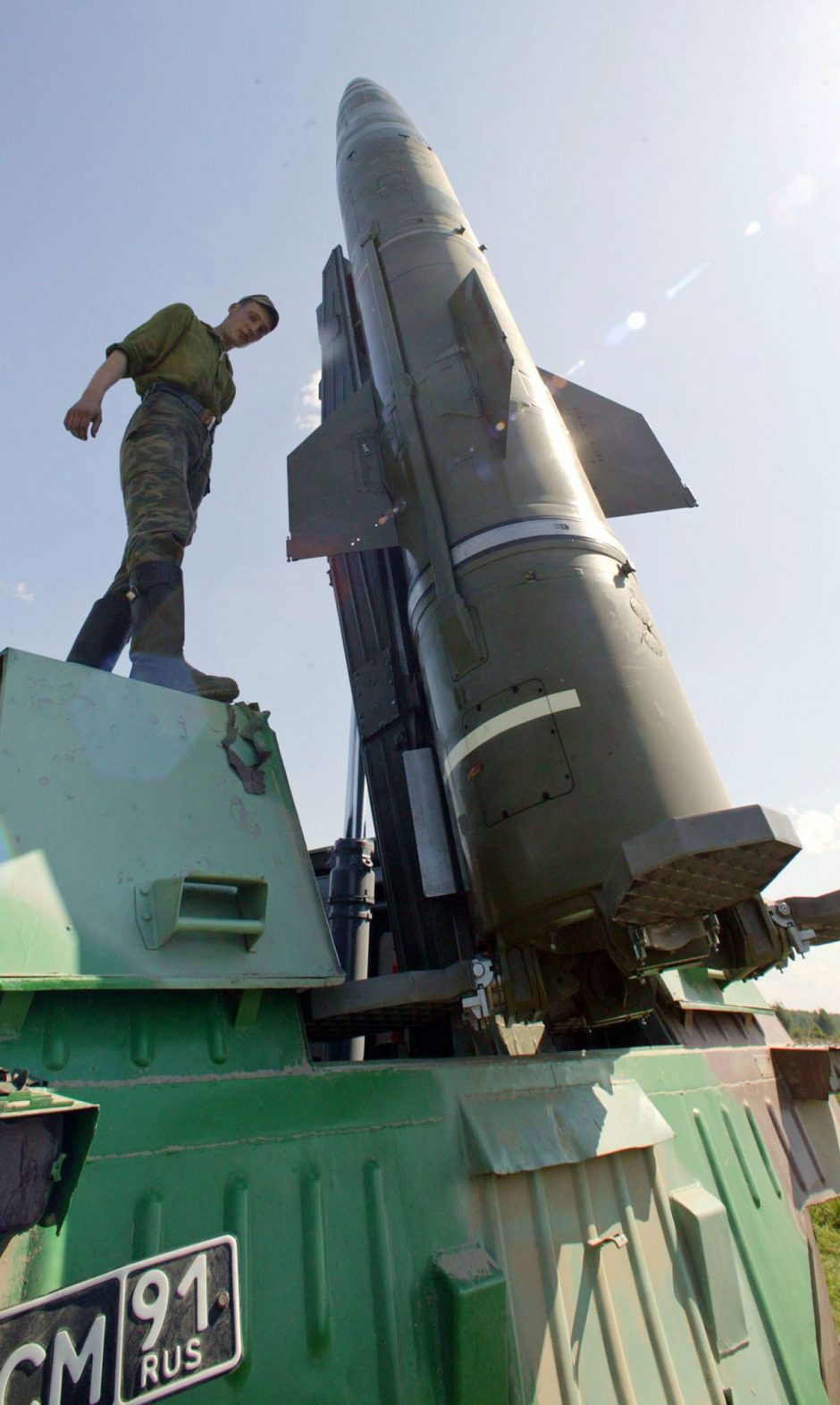 Rusija Sirijoje naudojo raketas „Iskander“