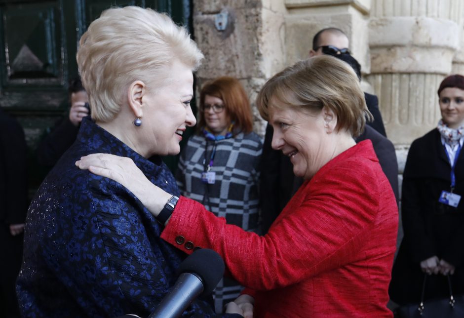 Rugsėjį planuojamas A. Merkel vizitas į Lietuvą
