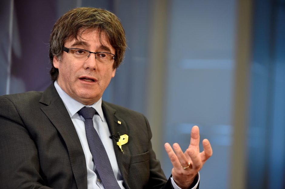 Buvęs Katalonijos prezidentas ragina Ispaniją atstatyti jo vyriausybę