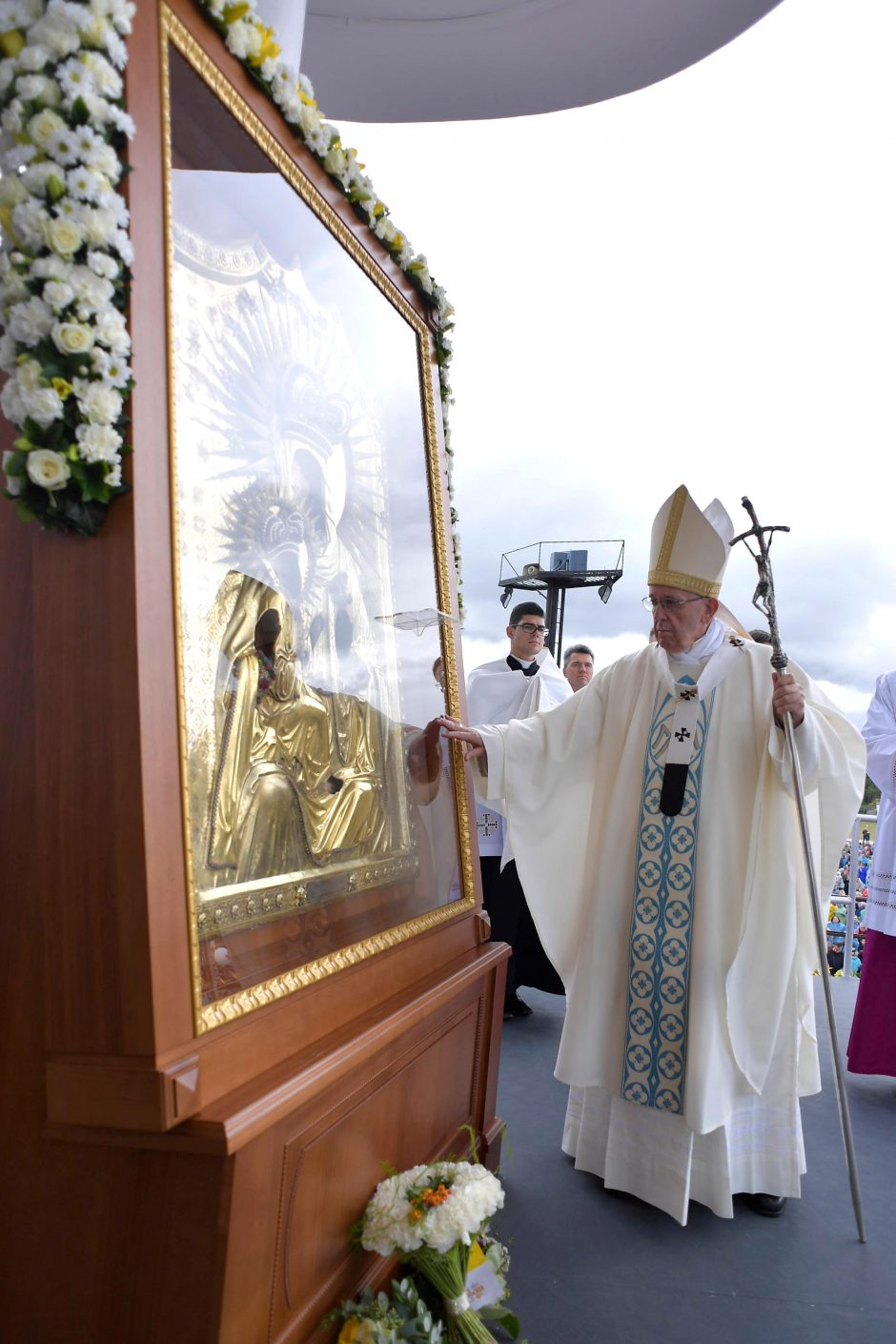 Popiežius Latvijoje kviečia krikščionis siekti dialogo, supratimo