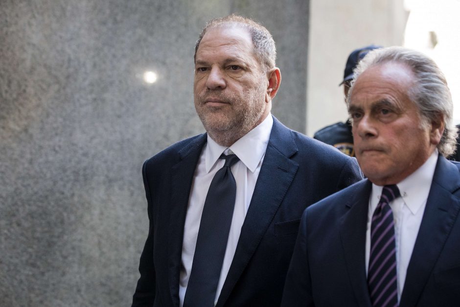 H. Weinsteinas nepripažino kaltės dėl kaltinimų išžaginimu 