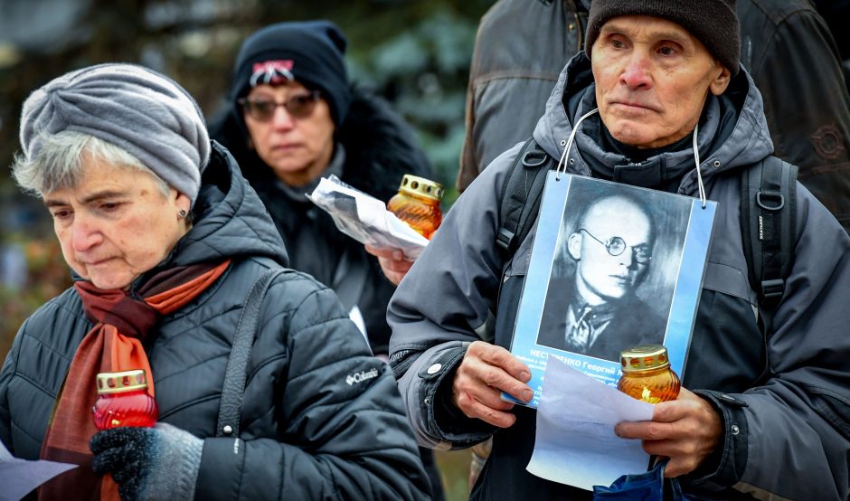 Rusija pagerbė Stalino teroro aukas