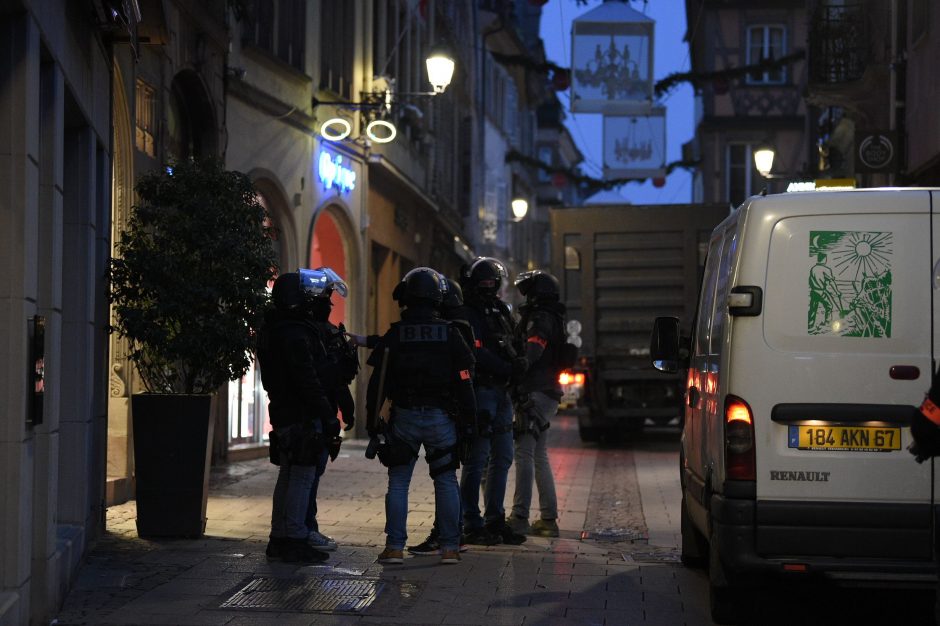 Strasbūro šaulys per ataką šaukė „Allahu Akbar“