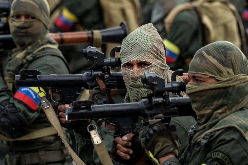 D. Trumpas patarė Venesuelos kariuomenei, kaip visko neprarasti