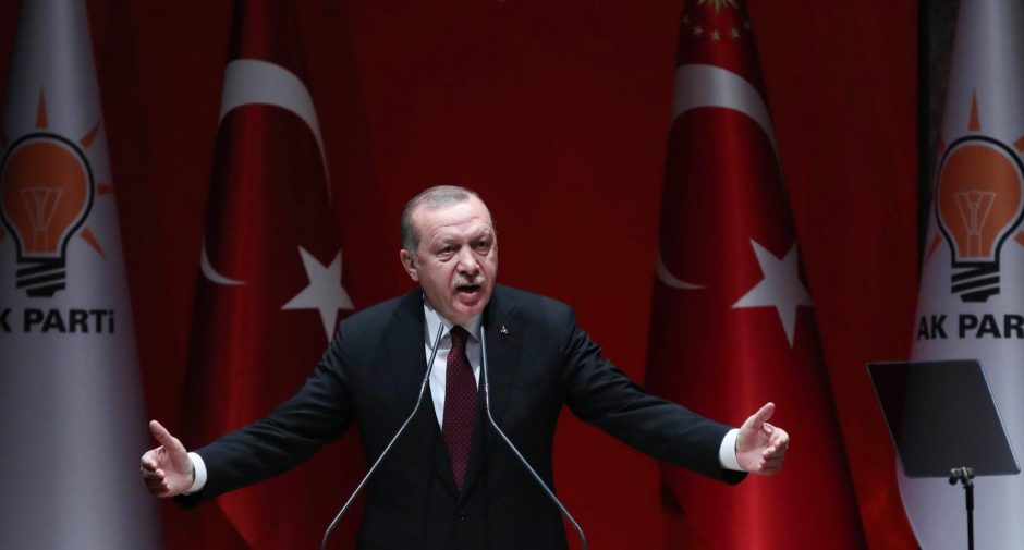 R. T. Erdoganas kritikuoja ES dėl nepakankamos kovos su terorizmu