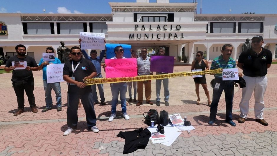 Meksikoje nušautas žurnalistas