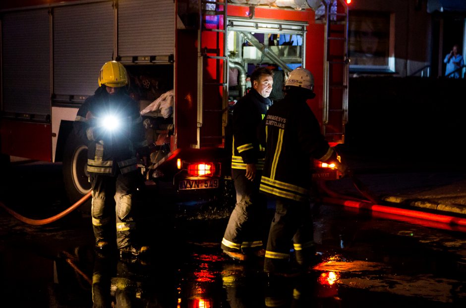 Netoli Vilniaus – gaisras, rastas žmogaus kūnas