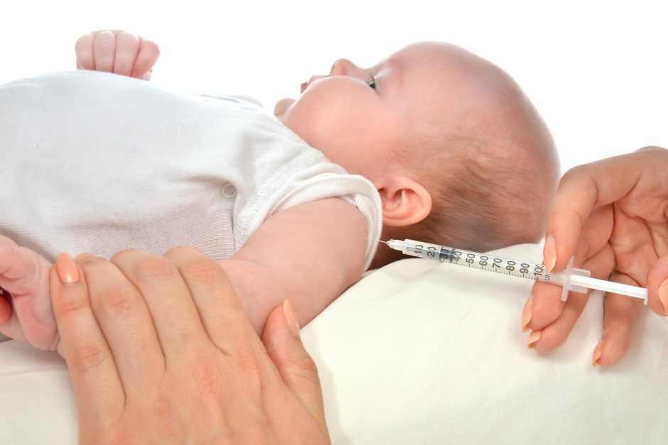 A.Veryga ragina tėvus paskiepyti savo kūdikius nuo meningokoko