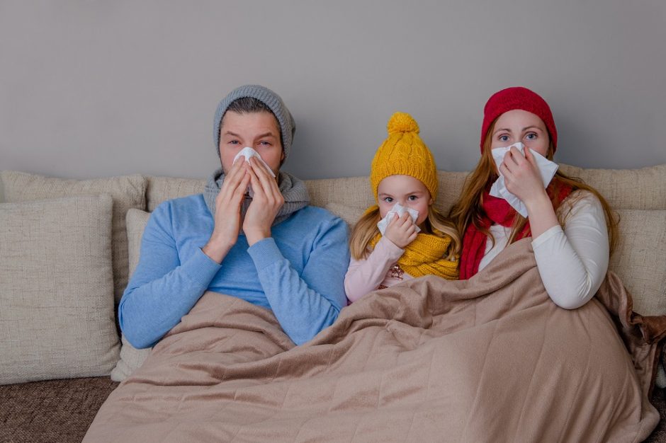 To dar nebuvo: sergamumas peršalimo ligomis jau pasiekė epidemijos lygį