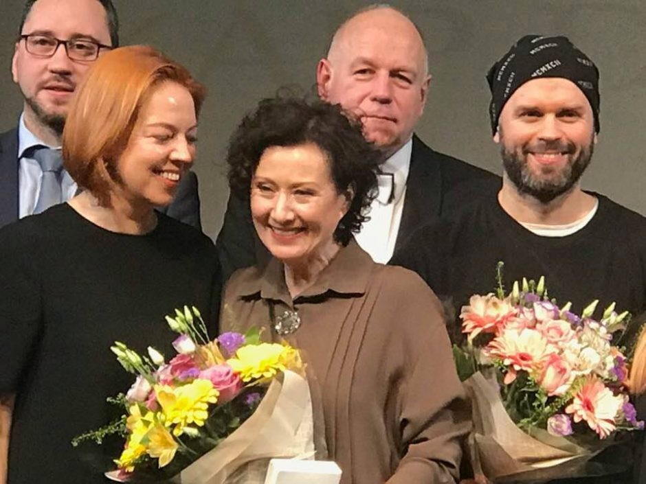 N. Savičenko pagerbta už geriausią moters vaidmenį „Rusiškame romane“ 